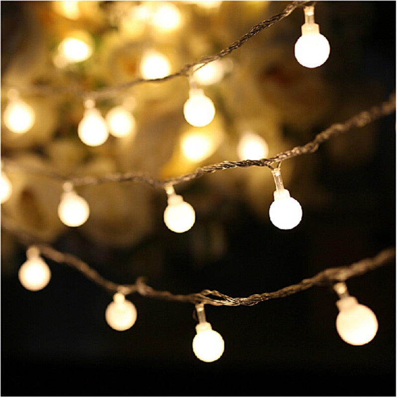 Varal de Luzes 5m com 40 Lâmpadas LED (220V) –  Velas Shade | Ideal para Jardim e Varanda Telas Comfort