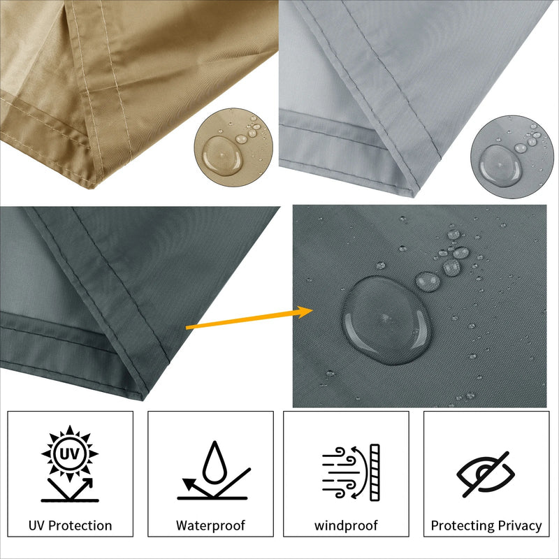 Privacidade Velas Shade - cerca piscina sacada varanda Telas Comfort