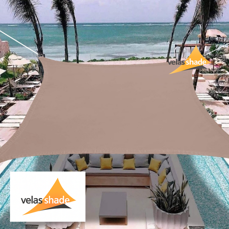 Vela Impermeável Retangular com Kit Instalação Velas shade